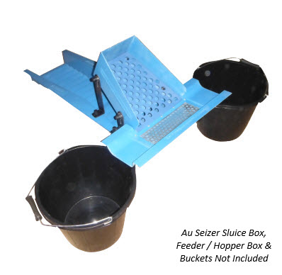 Discharge Tray (Fits Au Seize Adventurer River Sluice Feeder Hopper Box)